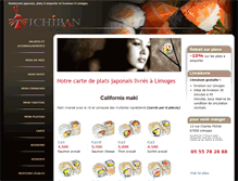 Tablet Screenshot of ichibansushilimoges.fr